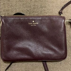 Kate Spade Purple Crossbody Purse